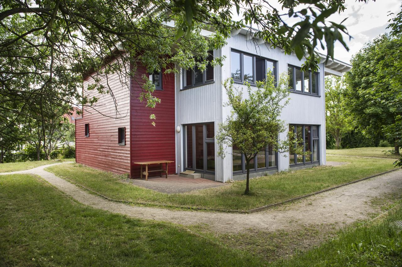 Basiskulturfabrik Oeko-Hotel Neustrelitz Eksteriør billede